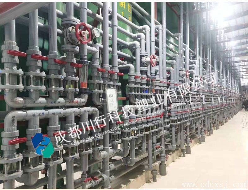 PVC-C工業用氯化聚氯乙烯管道案例